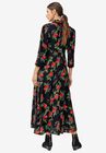 Button Front Maxi Shirtdress, , on-hover image number null