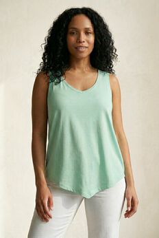 Plus Size V Neck Tops