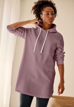 Hooded Sweatshirt Tunic