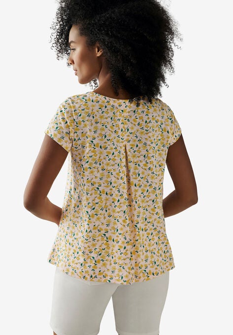 Trapeze Knit Tee, , on-hover image number null
