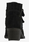 Two Buckle Suede Bootie, , on-hover image number null