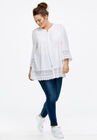 Crochet Trim Blouse, , alternate image number null