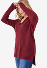 Hi-Lo V-Neck Pullover, , alternate image number null