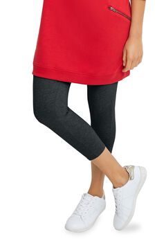 Cotton Spandex Capri Length Leggings
