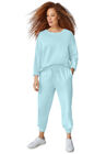 Boxy Fleece Sweatshirt, , alternate image number null