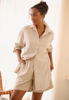 Plus Size Skorts With Pockets
