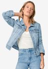 Classic Denim Jacket, LIGHT BLUE STONEWASH, hi-res image number null