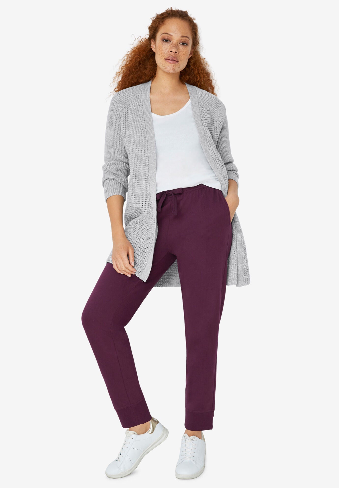 Uniqlo waffle deals cardigan