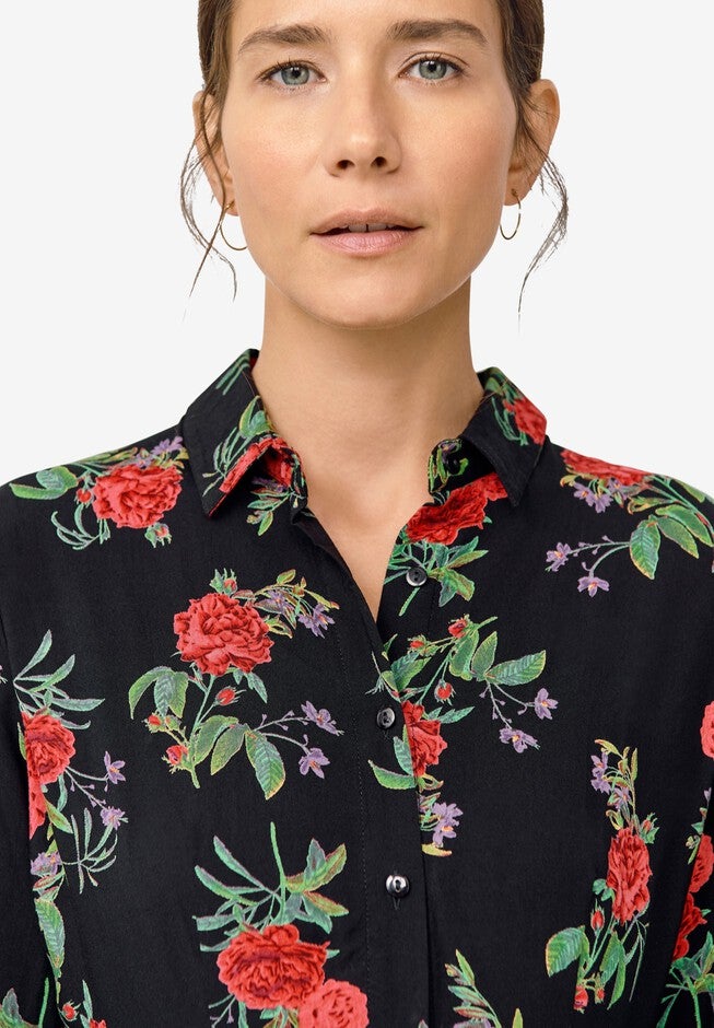 Button Front Maxi Shirtdress, , alternate image number null