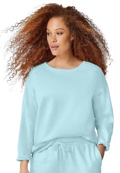 Boxy Fleece Sweatshirt