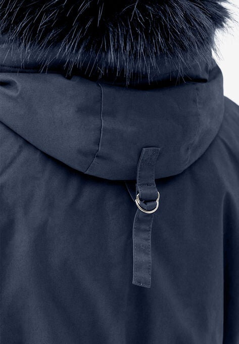 Side-Snap Zip-Front Parka, , alternate image number null