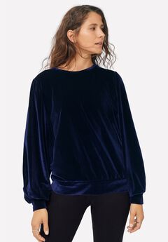 Plus Size Blouson Tops