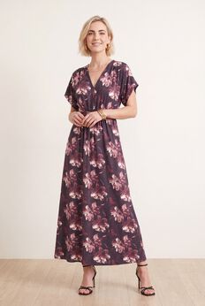 Plus Size Summer Maxi Dresses With Sleeves
