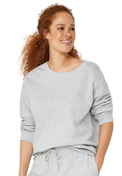 Boxy Fleece Sweatshirt