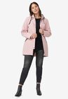 Bonded High-Low Jacket, MAUVE BLUSH, hi-res image number null