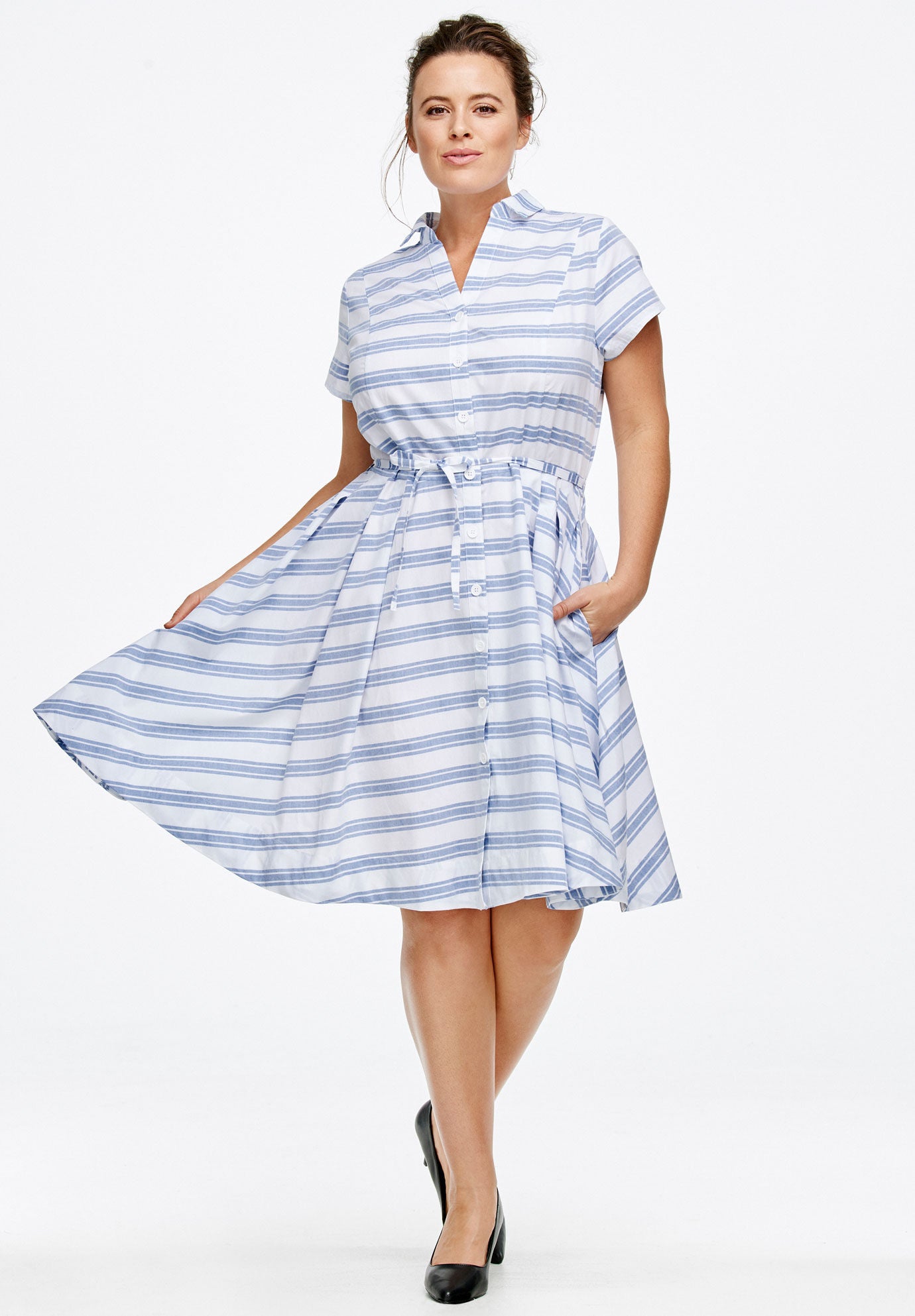 Sandy Shirtwaist Dress
