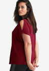 Slit Sleeve Blouse, , on-hover image number null