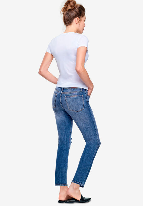 Cropped Slim Jeans, , alternate image number null