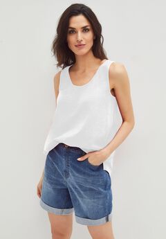 Sleeveless Plus Size Tops