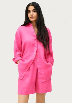 Plus Size Long Sleeve Collared Shirts