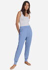 Knit Jogger Sleep Pants, , alternate image number null