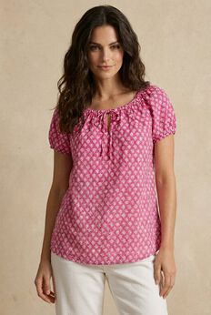 Plus Size Short Sleeve Blouses