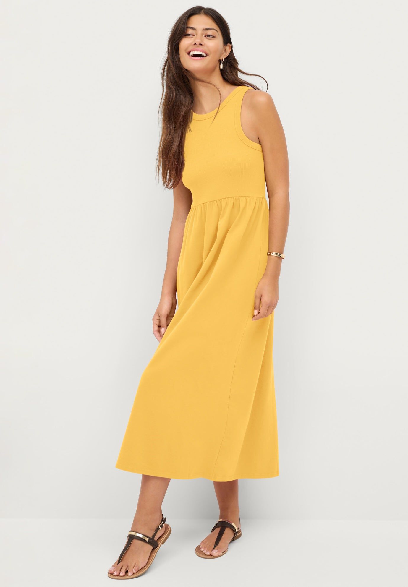 ribbed bodice dress ASOS DESIGN ribbed bodice scoop midi dress with dipped waist detail in  cream