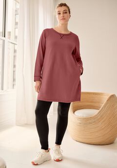 French Terry Tunic Dress