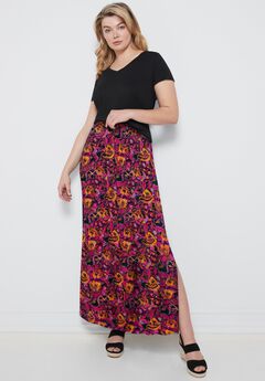 Knit Maxi Skirt