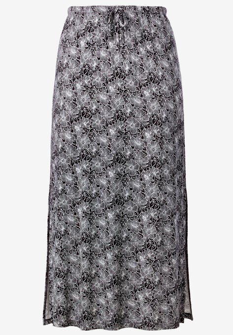 Knit Maxi Skirt, , alternate image number null