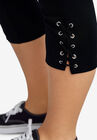 Lace-Up Capri Hem, , alternate image number null