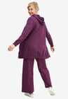Long Zip Front Hoodie, , on-hover image number null