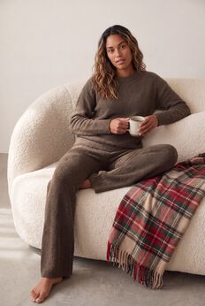 Plus Size Wide Leg Lounge Pants