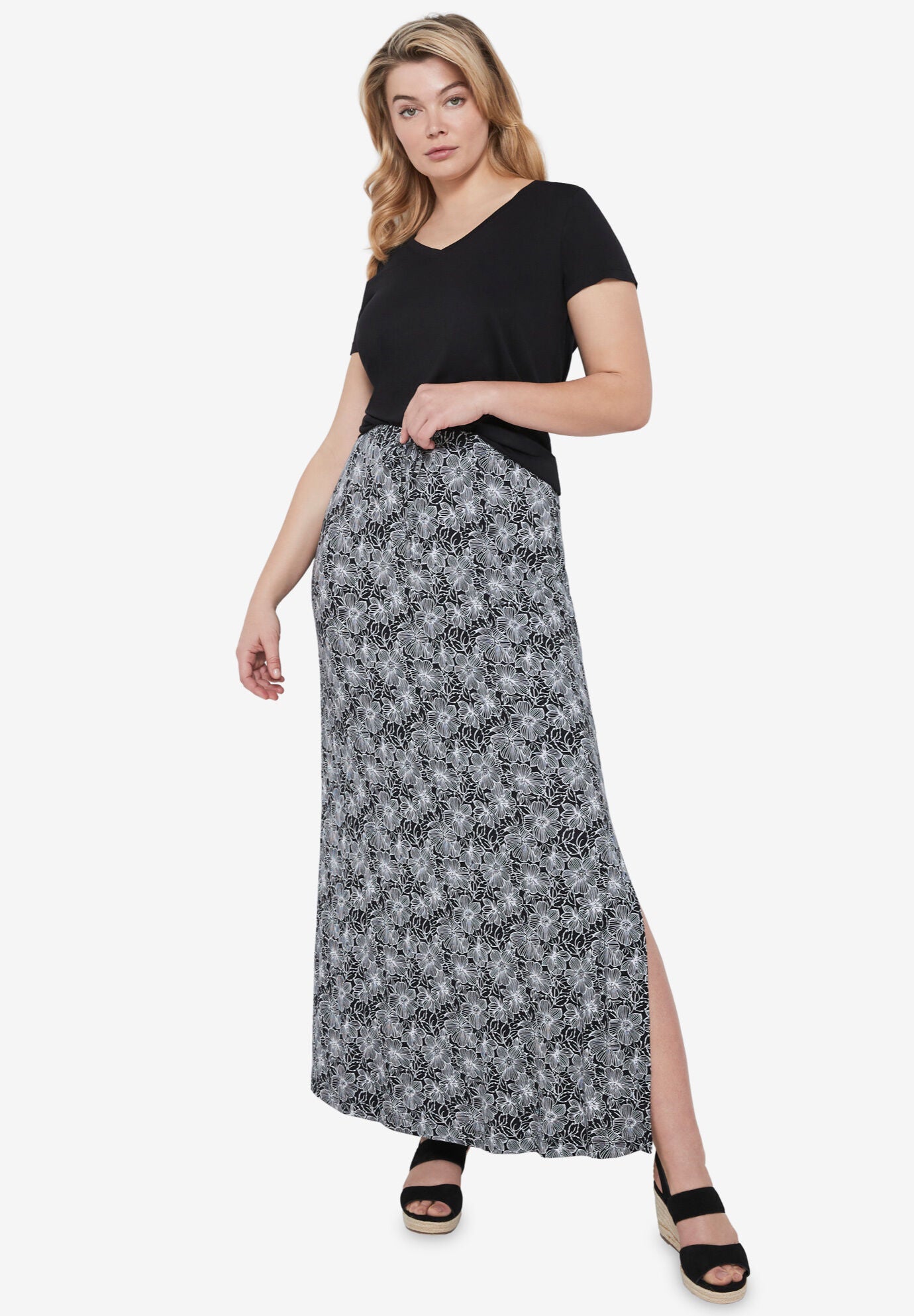 Plus size skirts catherines clearance