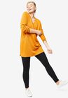 Zip-Pocket Sweatshirt, SOFT CARAMEL, hi-res image number null