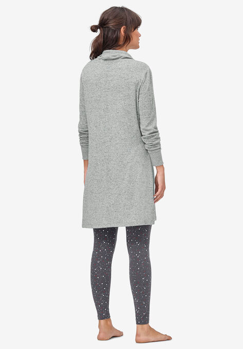 Funnel-Neck Lounge Sweatshirt Tunic, , on-hover image number null