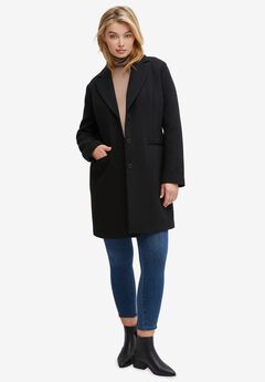 Classic Wool-Blend Coat