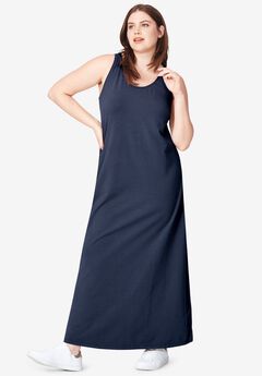 Sleeveless Knit Maxi Dress