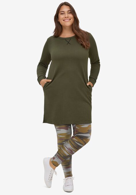 Leggings by ellos®, CAMOUFLAGE, hi-res image number null