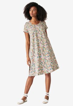 Plus Size Cap Sleeve Dresses