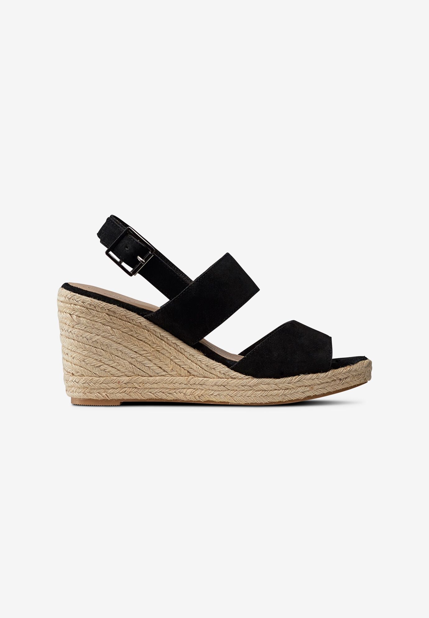 womens wide width wedges