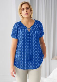 Plus Size Casual Blouses