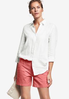 Stretch Chino Mid-rise Shorts