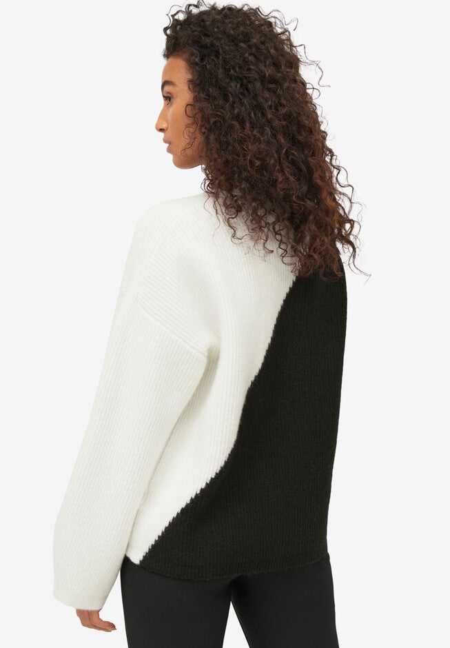 Colorblock Pullover Sweater, , on-hover image number null
