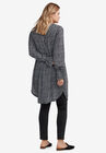 Tie-Sleeve Button-Front Tunic, , on-hover image number null