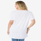 Ultimate Rhinestone V Neck Tunic image number null