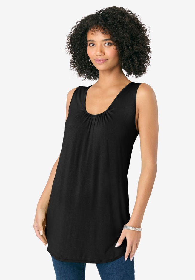 Ultra Drape Tank Top image number 2
