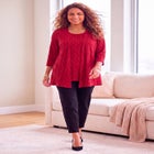 Wave Soft Knit Cardigan & Tank One Piece Top image number 0