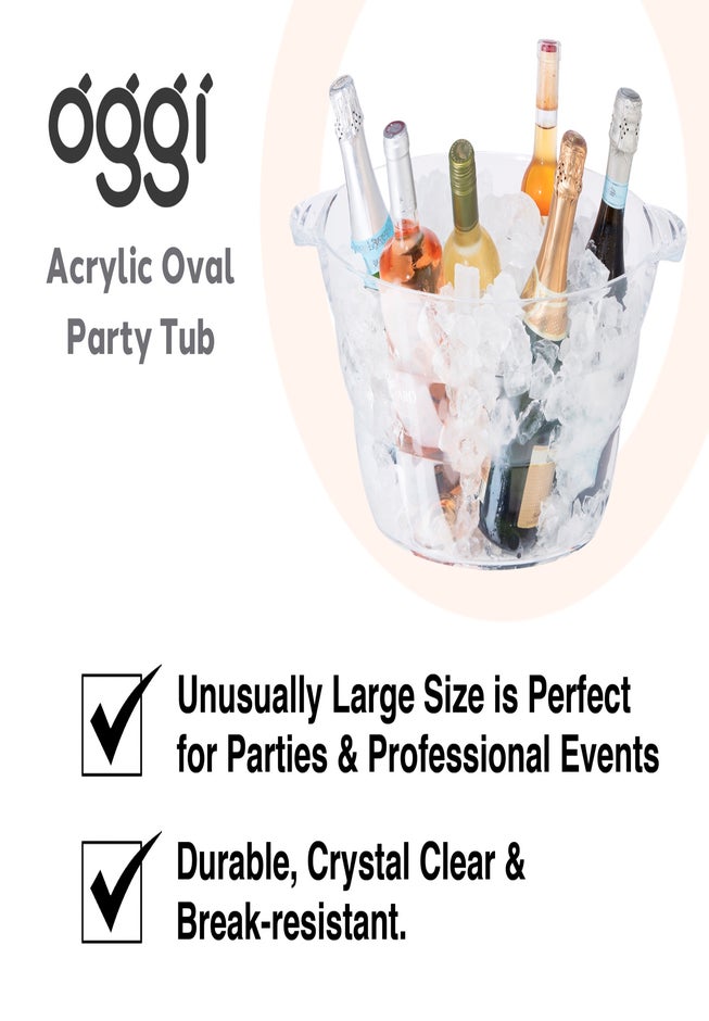 Oval Party Tub image number 1