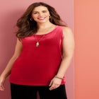 AnyWear Velvet Tank image number null